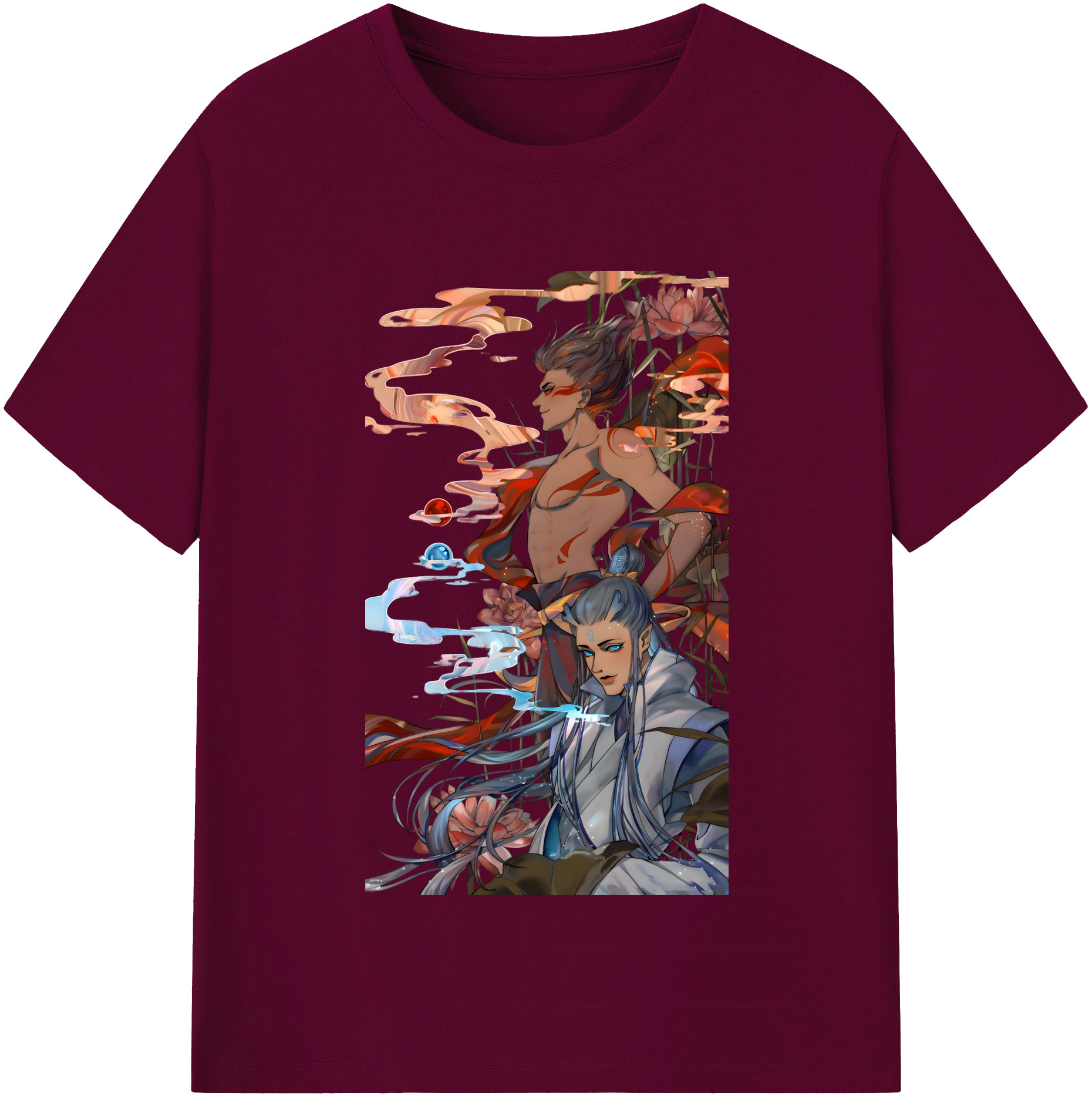 （画像用） Ne Zha 2 ナタ 魔童の大暴れ レディースカジュアルプリントTシャツ（綿100％）